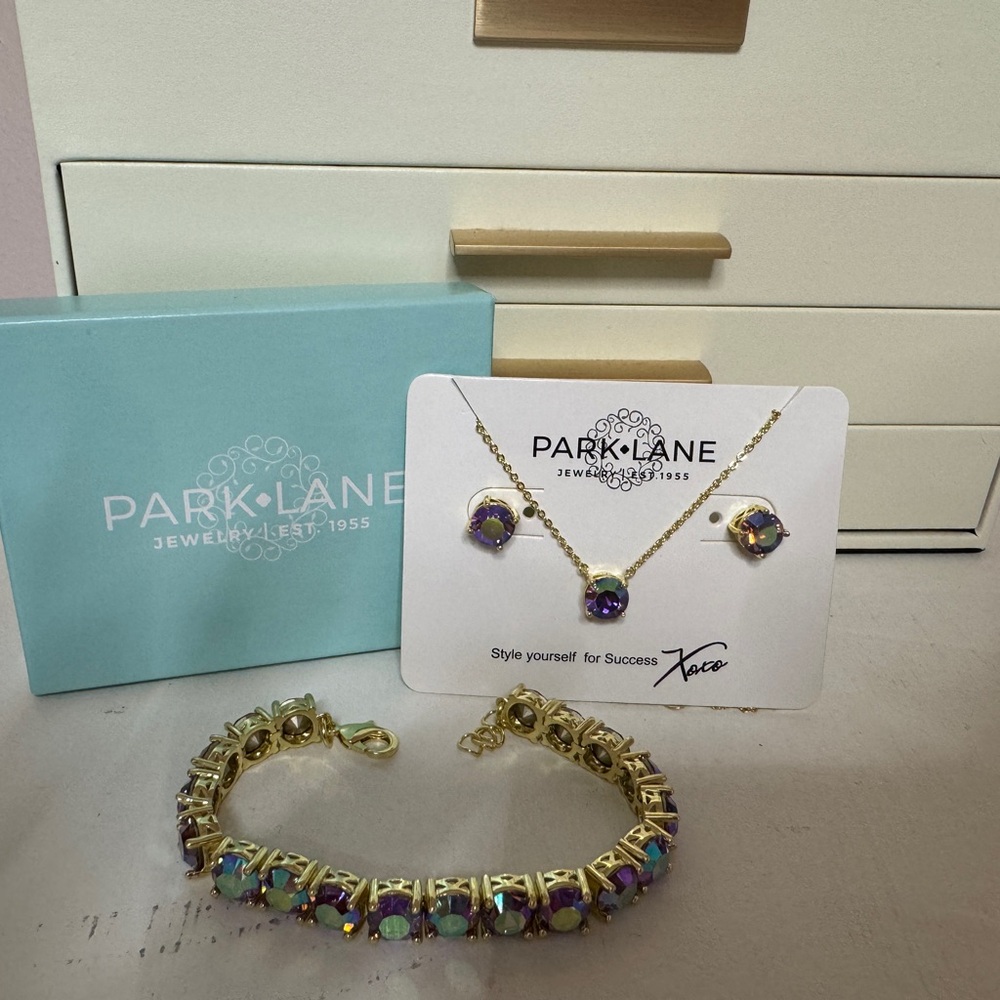 Park Lane purple impression set
